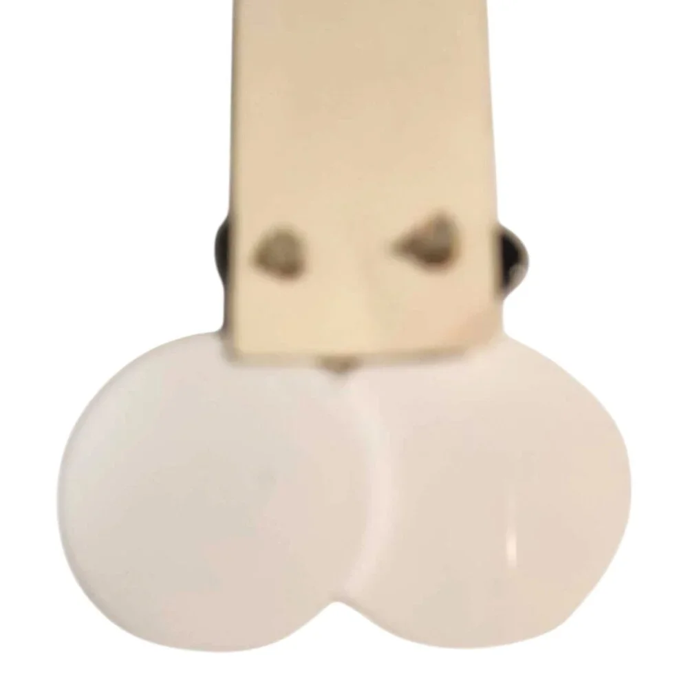 Buc-ee's Round Earrings Buc-ee's Beaver Yellow Red Black White NEW